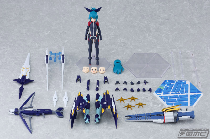 アリス・ギア・アイギス』小鳥遊 怜【蒼穹】がエーススーツ姿でfigma化