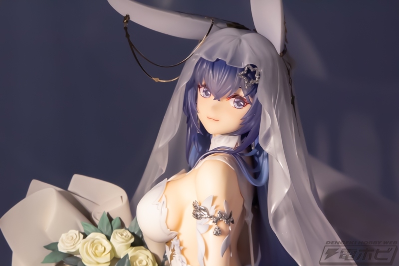 アズールレーン』スノーブライドラブVer.のニュージャージーの彩色見本