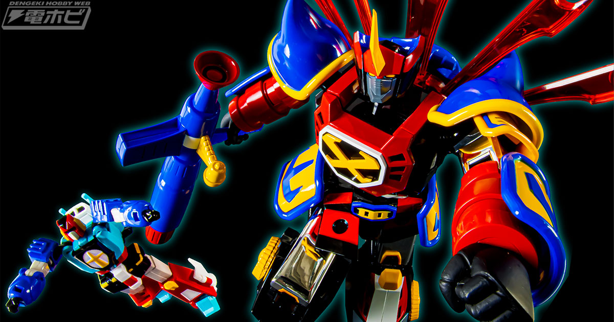 可動完成品モデル「POSE+メタル」の「戦国魔神ゴーショーグン」が42