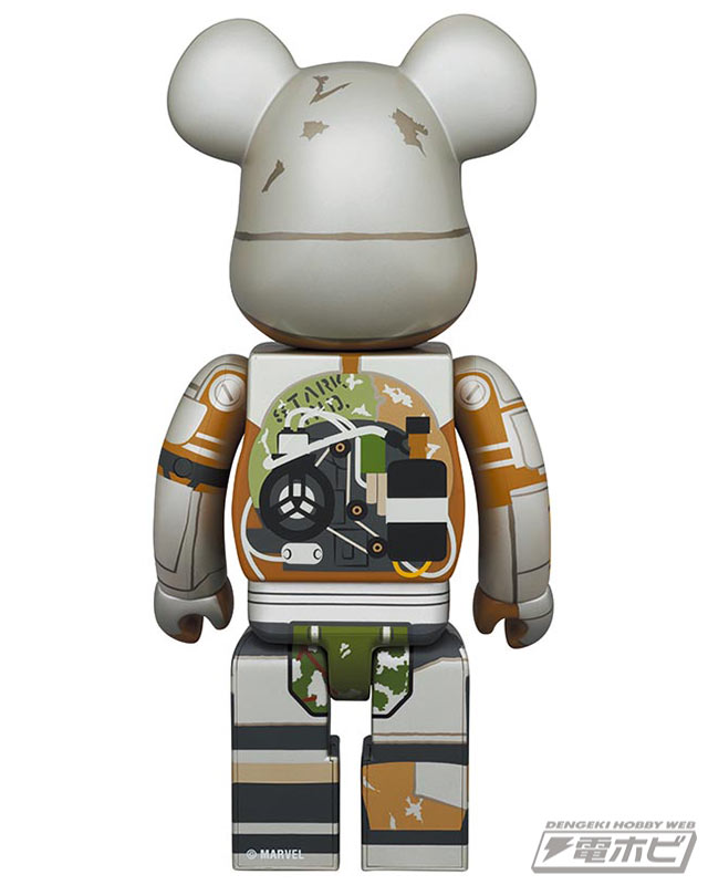 アイアンマンの試作第1号！「IRON MAN MARK I」のBE@RBRICKが、100