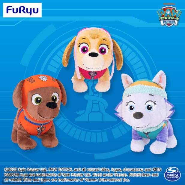 パウ・パトロール』よりプライズBIGぬいぐるみが登場！チェイス