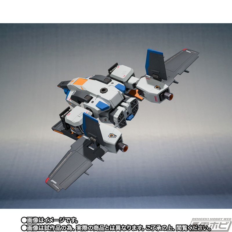 オリジナル仕様としてコア・ファイターも再現！プロトタイプZZガンダム