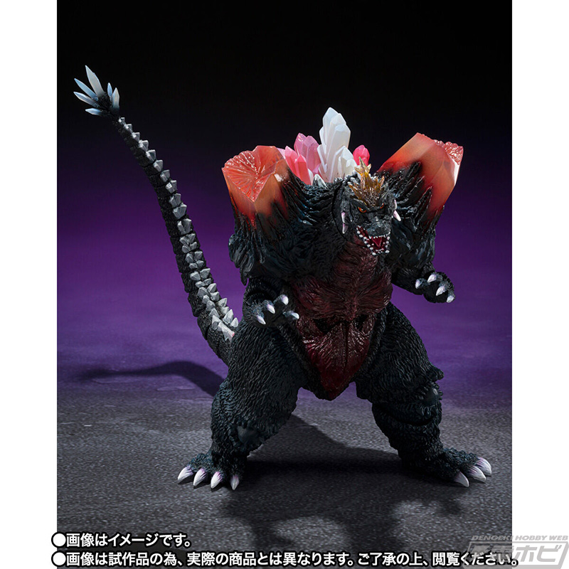 ダメージ状態を再現可能！『ゴジラVSスペースゴジラ』スペースゴジラが