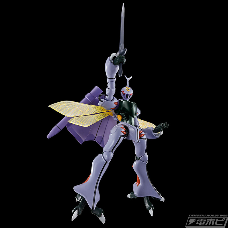 完全新規造形により表現される甲虫感！『聖戦士ダンバイン』プラモデル
