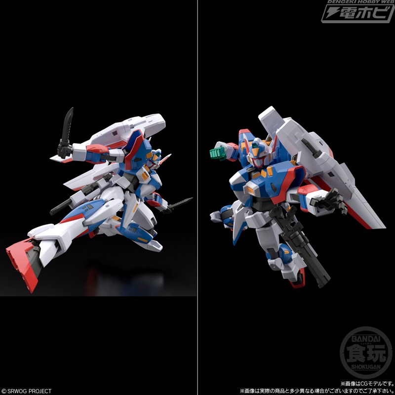 スパロボOG』R-1とR-GUNが食玩プラモデル「SMP」に登場！R-ウィングや