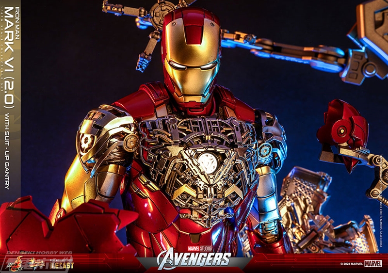 アイアンマン マーク6 箱1部欠品、KUBRICK マーク6セット