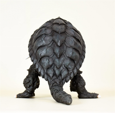 平成ガメラ三部作のガメラ（G1～G3）の未塗装ソフビキット復刻版が登場