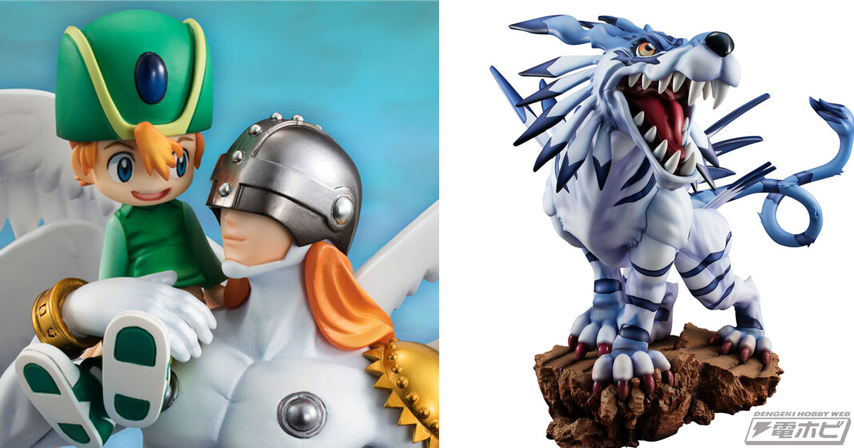 デジモンアドベンチャー』エンジェモンとタケルのフィギュアが抽選販売