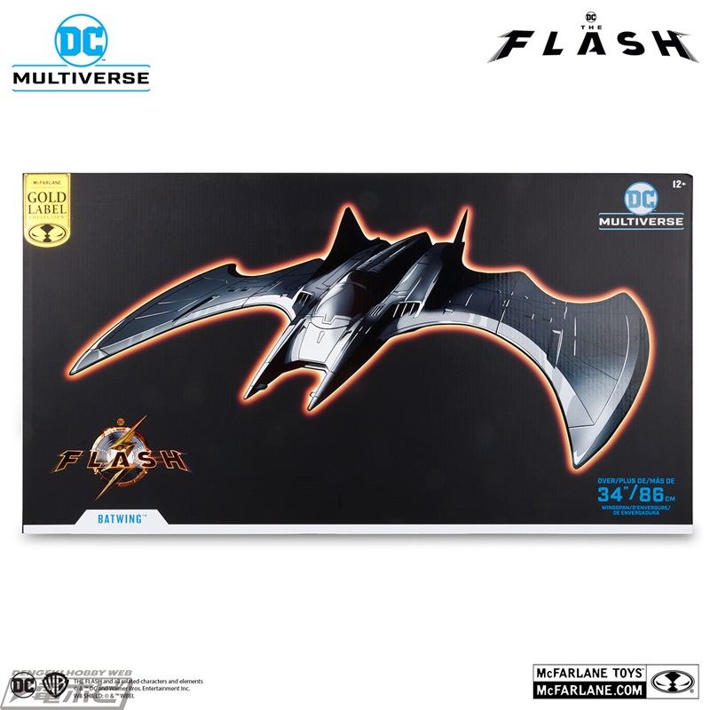 全幅約89センチのバットウイングも！DCの新作映画『ザ・フラッシュ』に