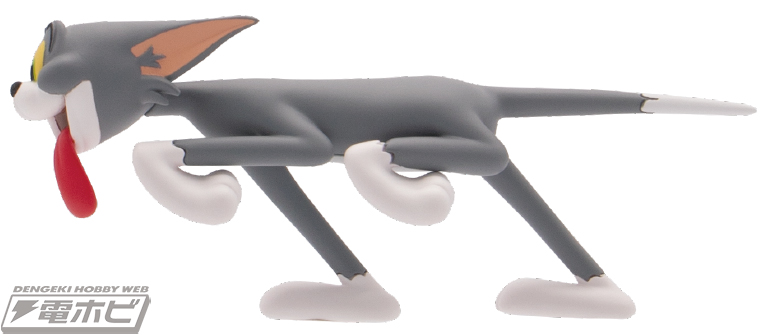 トムとジェリー』アニメの中のへんてこ姿がアイテムに！Happyくじ「TOM