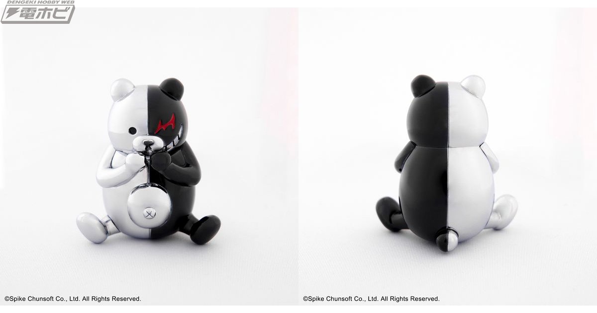ダンガンロンパ』モノクマがメタル製＆飾りやすいサイズ感で立体化
