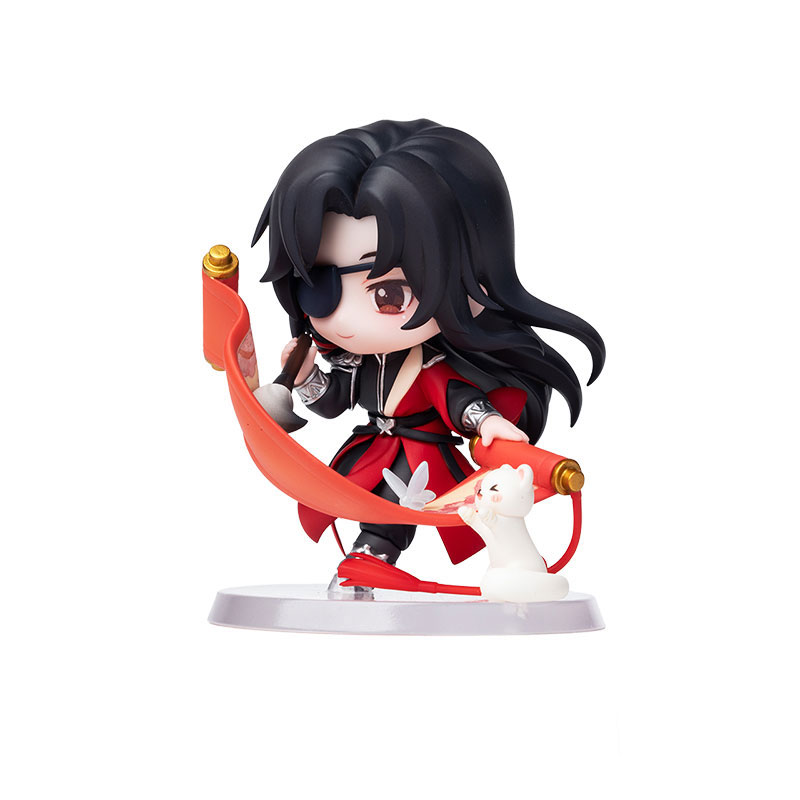 天官賜福』花城と謝憐のかわいいデフォルメフィギュアが登場！鼬や狐の