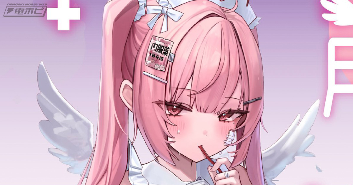 ナース服テイストの水着や透けへそが魅力的！Riko氏デザインの美少女