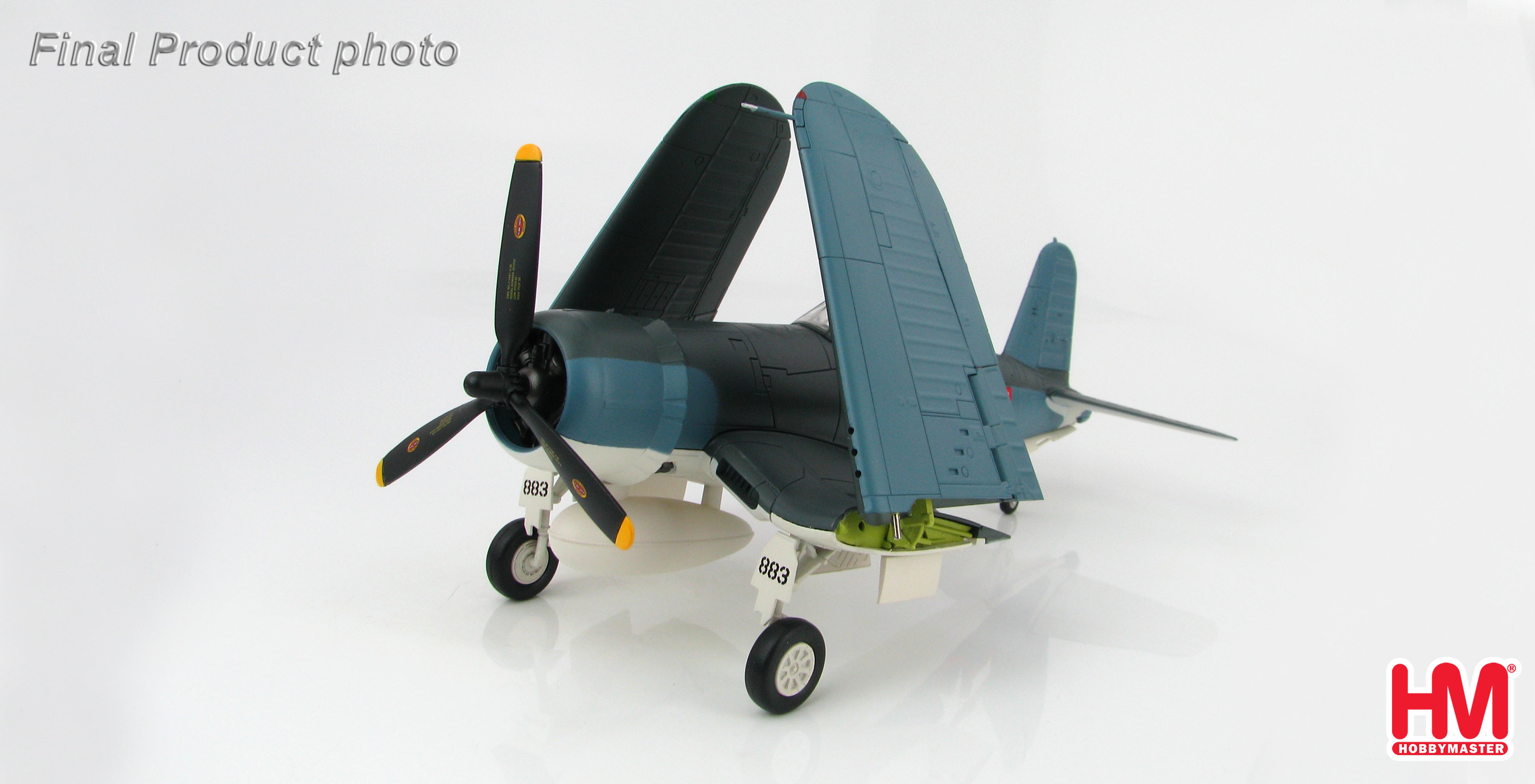 F4U-1A Corsair White 883 Martha, 1st Lt. Bob McClurg & Major Greg