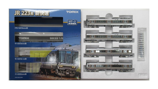公式]鉄道模型(98391JR 223-2000系近郊電車 (新快速) 4両基本セット
