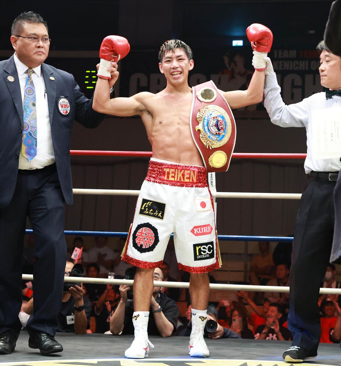 村田昴が8戦全KO勝利のパーフェクトレコードで初の王座を獲得。山崎