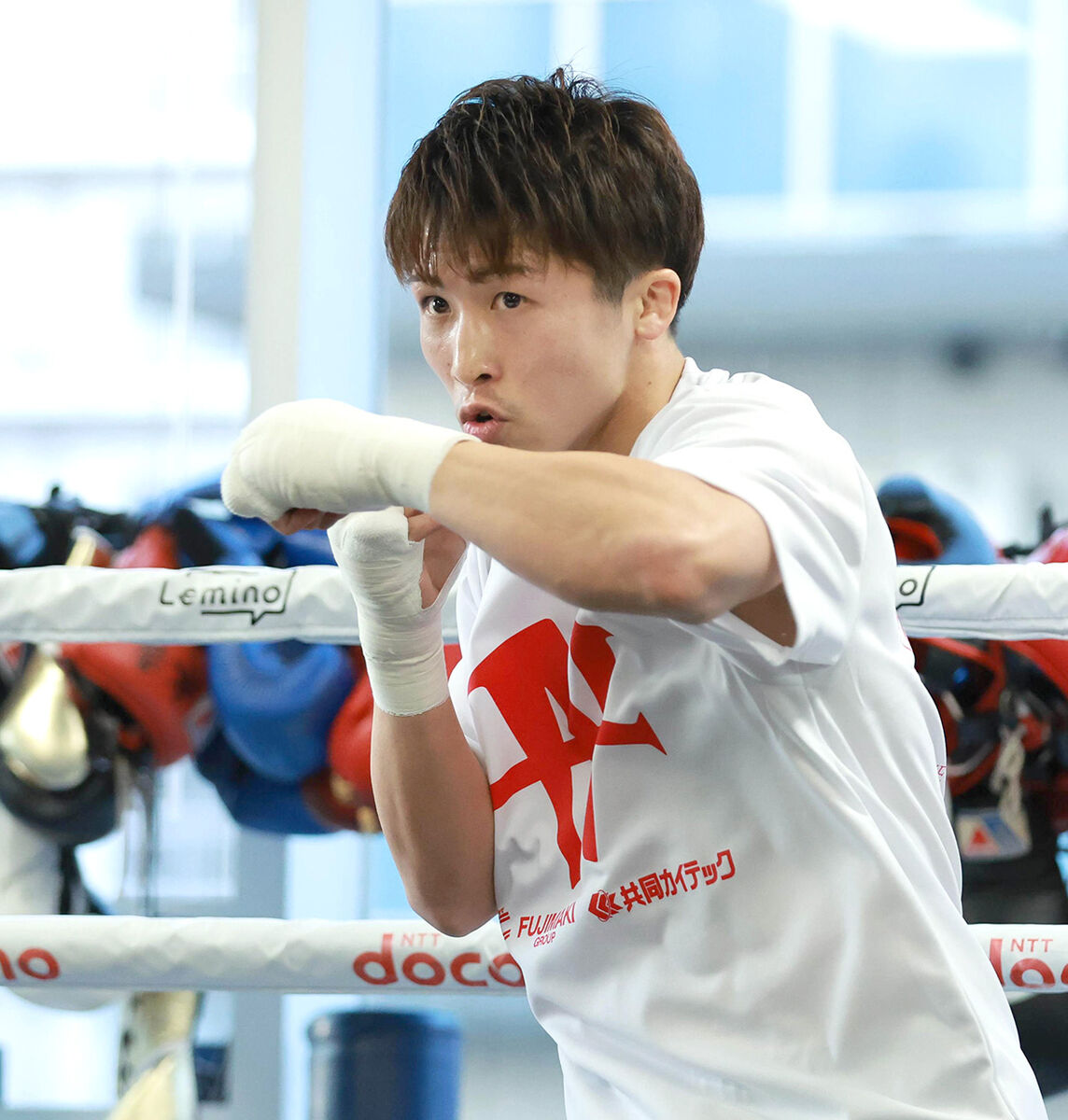 動画】井上尚弥、シャドーボクシングで圧巻のスピード…24日に防衛戦