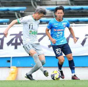 三浦知良が最年長出場記録を58歳109日に更新「年齢で思うことは