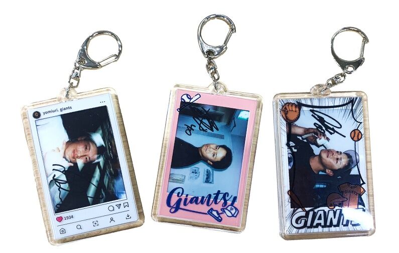 巨人】「チェキキーホルダー」発売 ファンフェスタではフォトサービス