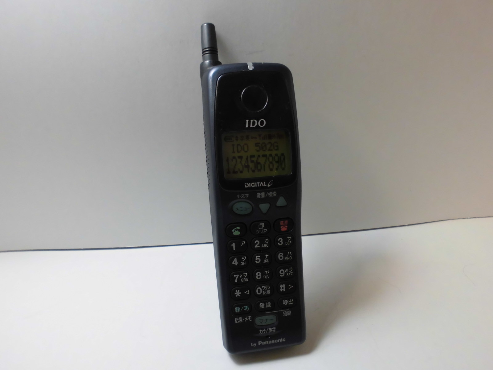 IDO（日本移動通信） デジタルミニモ 502G モックアップ