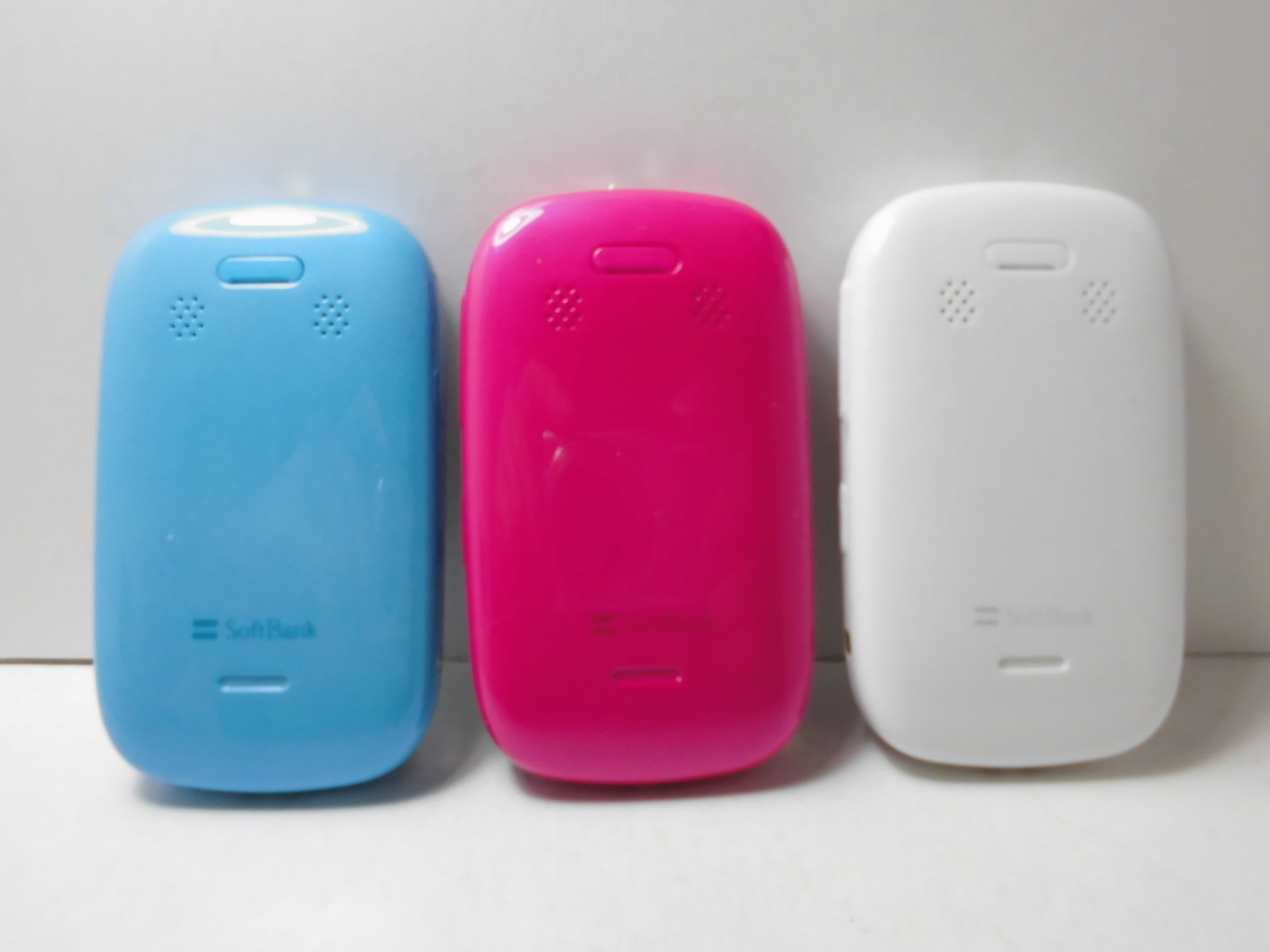 ソフトバンク 202Z みまもりケータイ3 モックアップ 3色セット