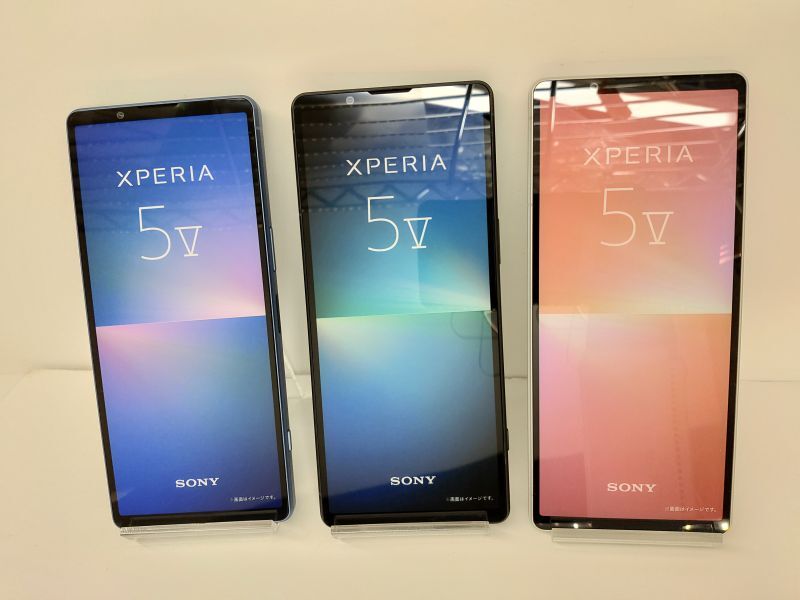 NTTドコモ SO－53D Xperia 5V モックアップ 3色セット