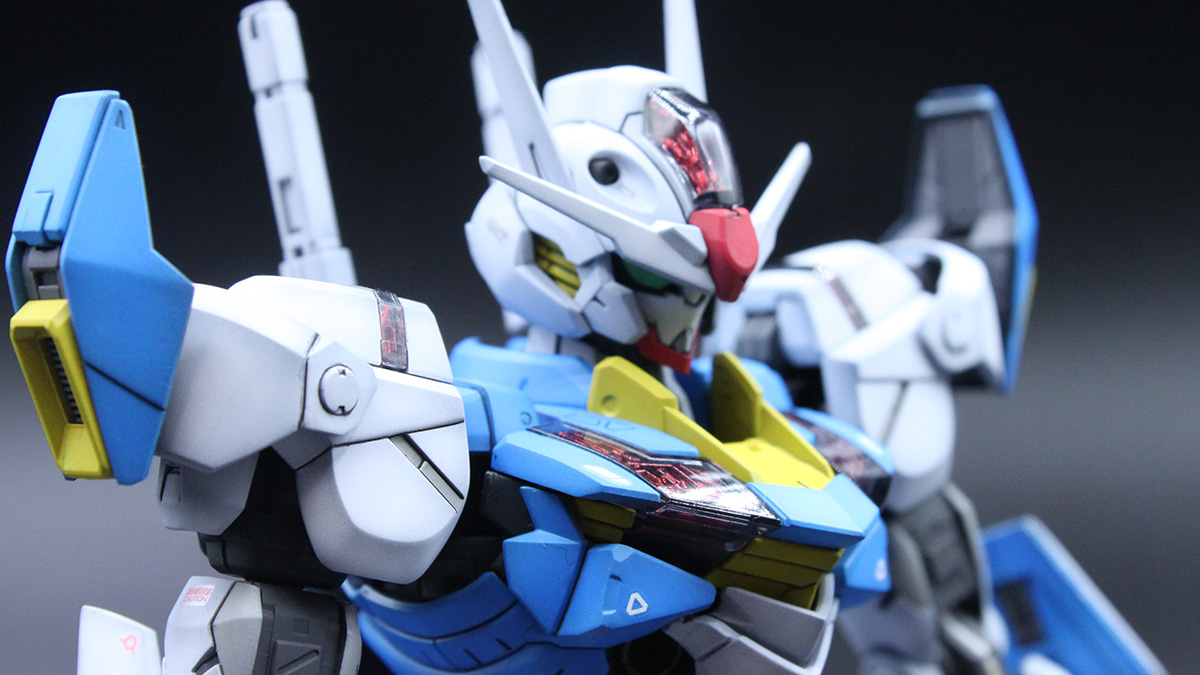 フルメカニクス ガンダムエアリアル 全塗装完成レビュー – ツクルカ