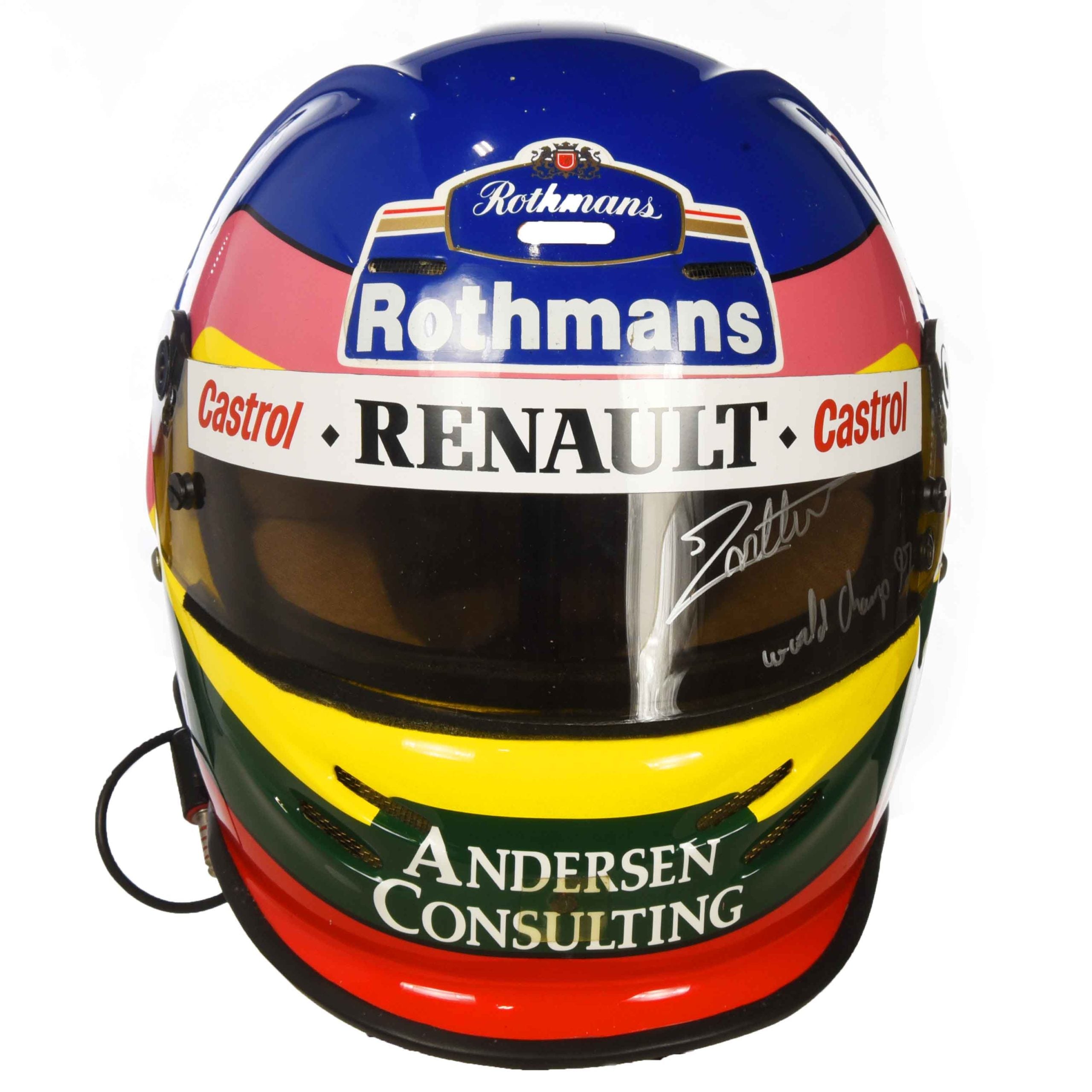1997 Jacques Villeneuve World Championship Used Rothmans Williams Rena