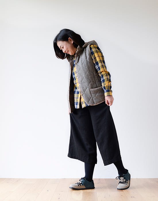 取扱い終了】FLW/エフエルダブリュー/ヤンカ ウールリネンパンツ