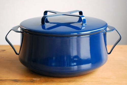 近日廃盤予定】DANSK/ダンスク/コベンスタイル2/両手鍋 18cm（青