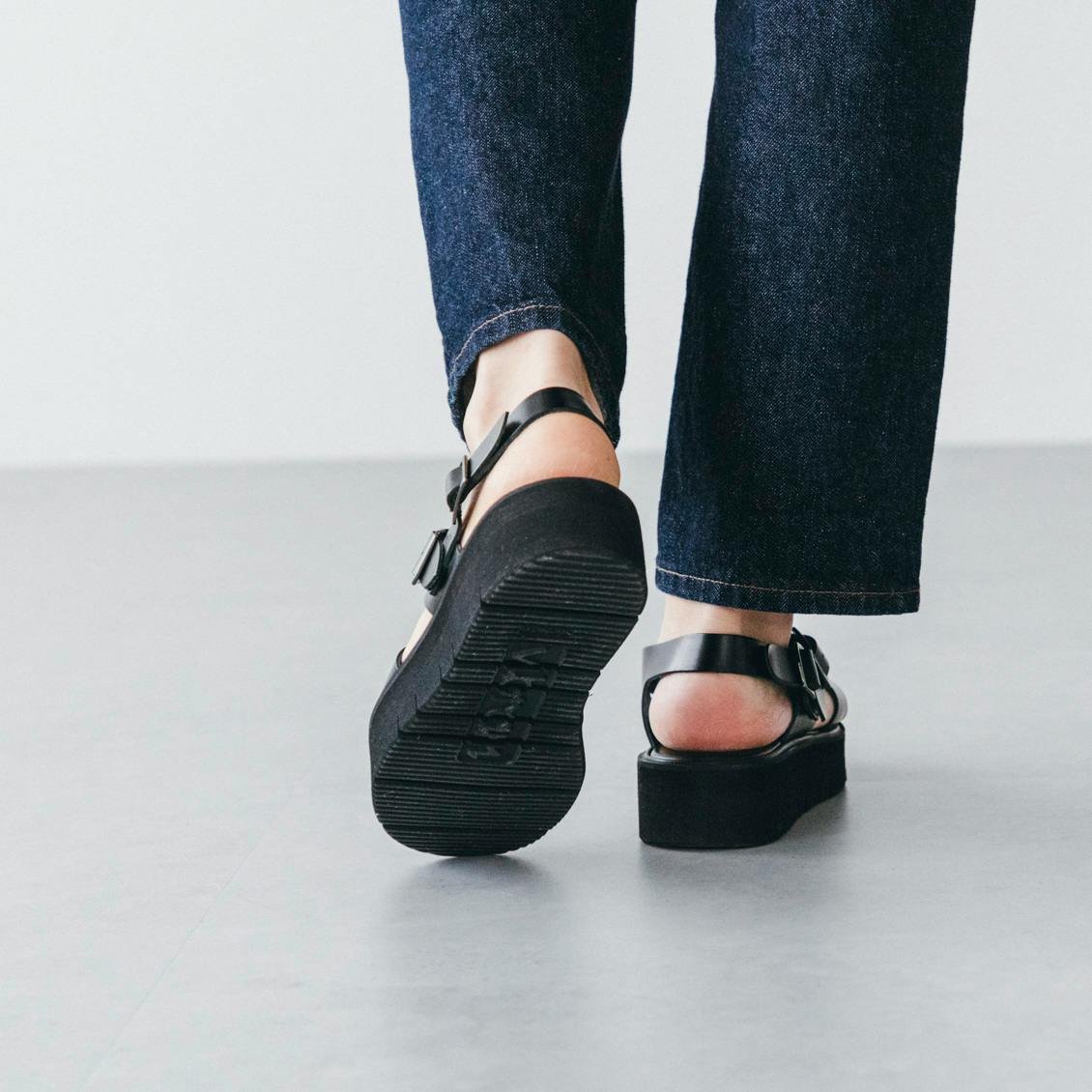 BEAUTIFUL SHOES / ビューティフルシューズ / レザーベルトサンダル