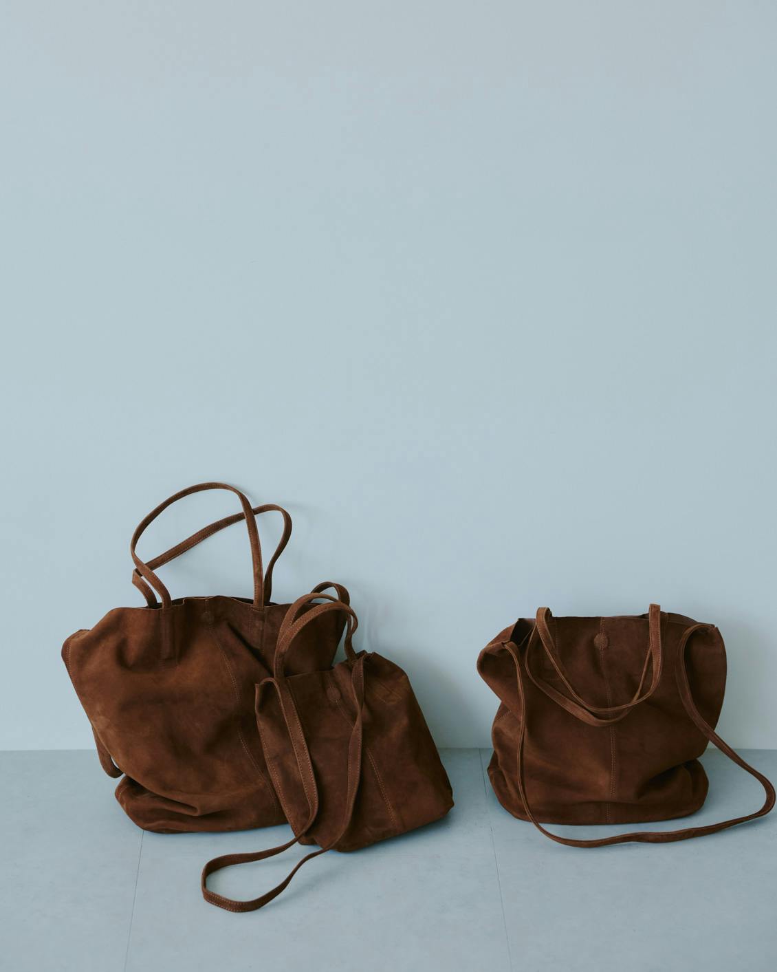 Morphée / モルフェ / オイルスエードレザーバッグ（Lサイズ） - 北欧