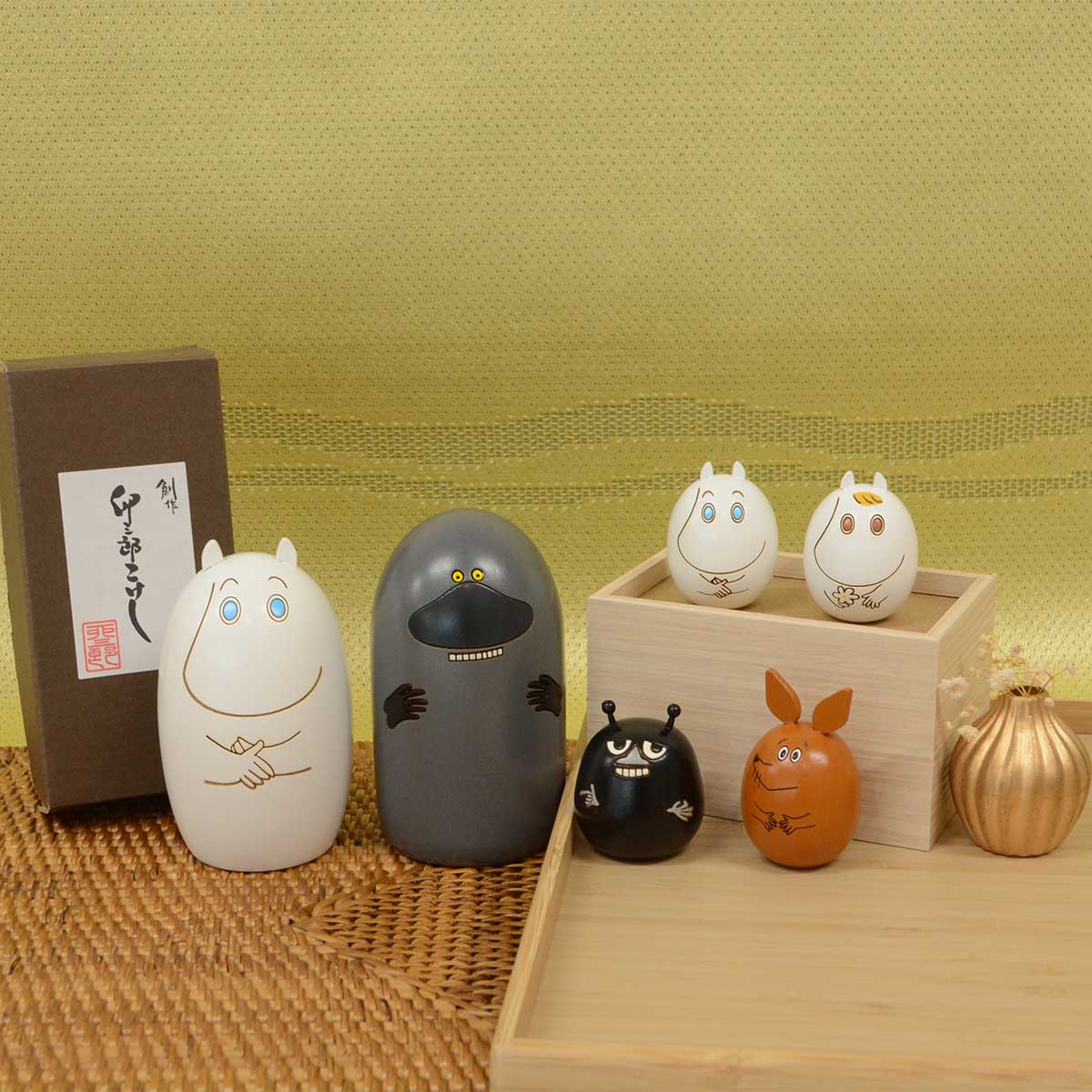 Moomin ムーミン 卯三郎こけし ムーミン ( M )｜北欧雑貨