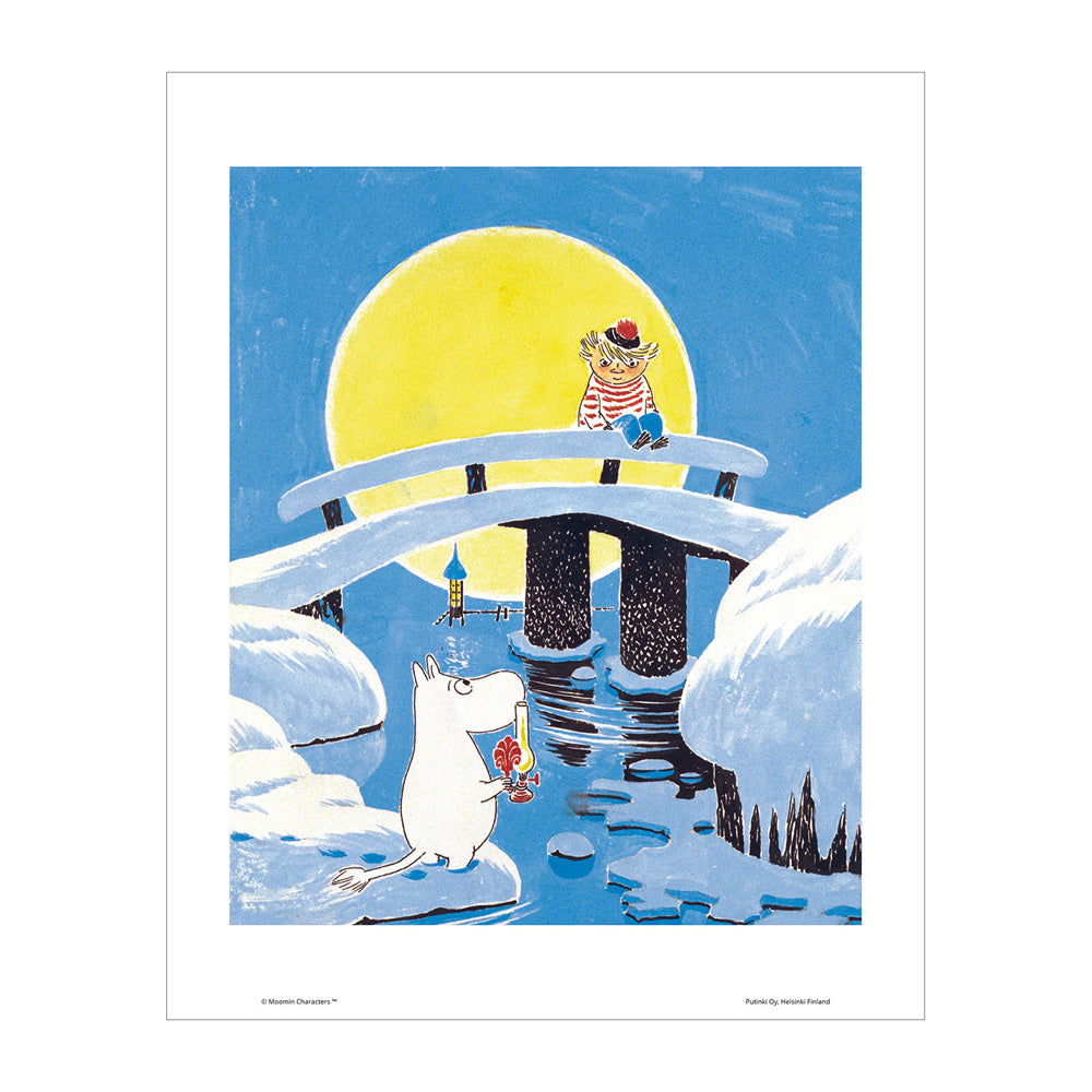 Moomin ムーミン Putinki プティンキ ミニポスター カラー ( 24×30cm