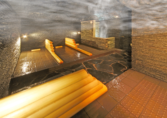 岩盤浴施設｜北投石岩盤浴でラドン吸入とラジウム摂取を体験