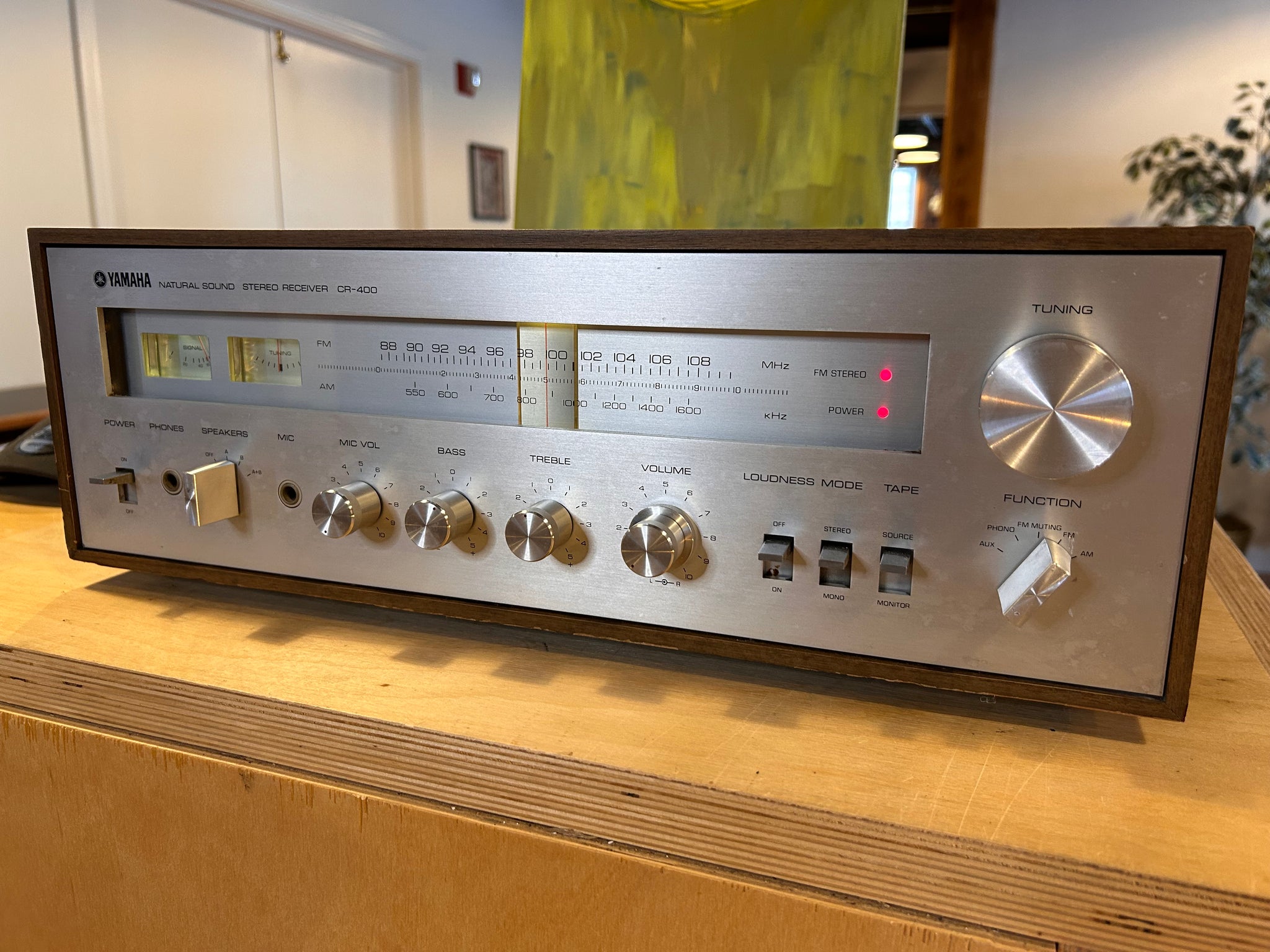 Yamaha CR-400, Experience 