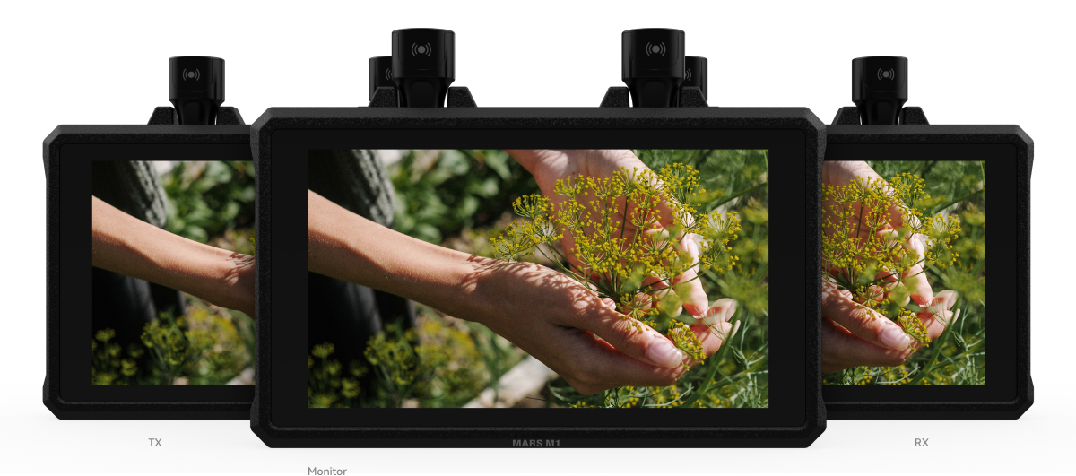 公式] Hollyland Mars M1 Enhanced - 一体型ワイヤレスカメラモニター