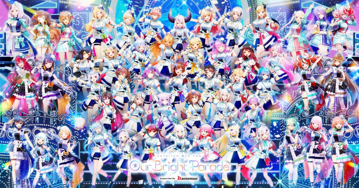 hololive 4th fes. Our Bright Parade Supported By Bushiroad