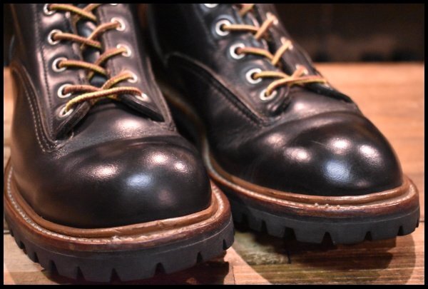 8.5D 良品 10年】レッドウィング 2934 ラインマン 黒 ブラッククローム