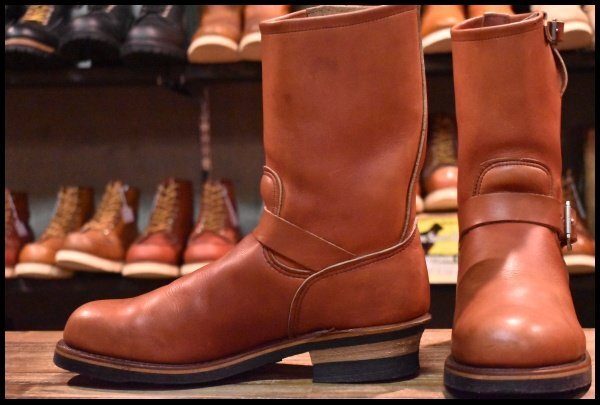 10D 良品 PT99刺繍】レッドウィング 8271 エンジニア 赤茶