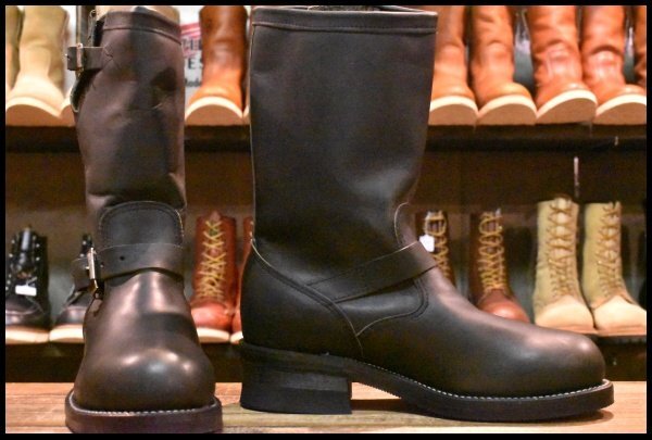 7D 箱付 DEAD 黒タグ Cマーク PT83 92年】Chippewa チペワ エンジニア