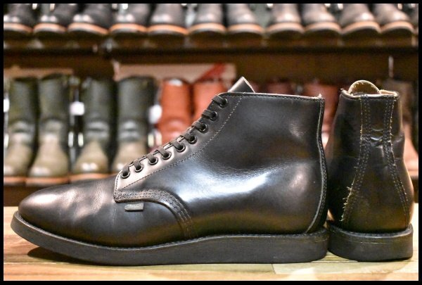 9D 良品 15年】レッドウィング 9197 ポストマン 黒 ブラック