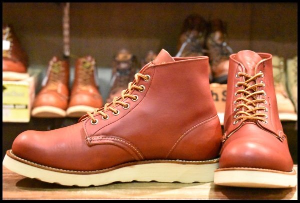 8.5D 美品 犬タグ LEGEND 98年】レッドウィング 8166 アイリッシュ