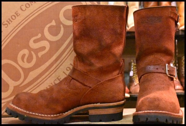 7.5E 箱付 良品 16年】WESCO ウエスコ カスタムボス バーガンディ