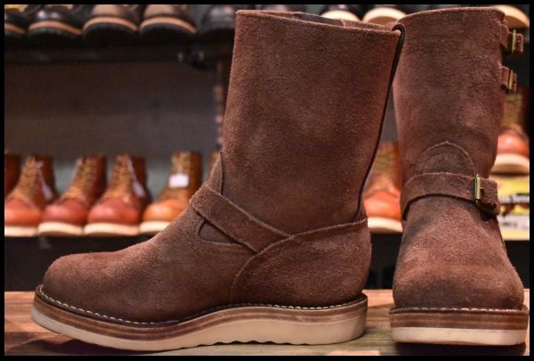 8EEE 良品 15年】WESCO ウエスコ カスタムボス エンジニア ブラウン