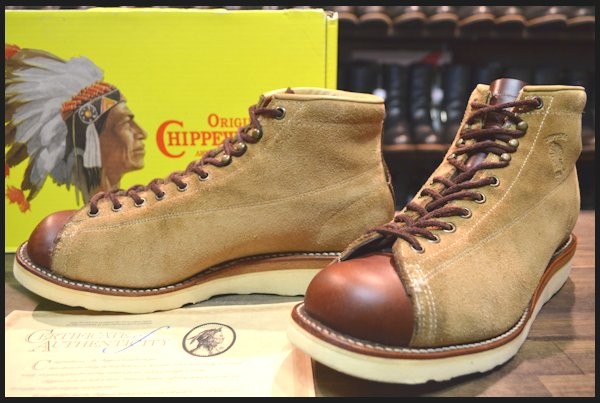 チペワ スエードモンキーブーツ 91075 黒タグ | HOPESMORE