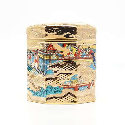 献上煎茶】 神宮貝桶 桐箱入り XL | 芳翠園