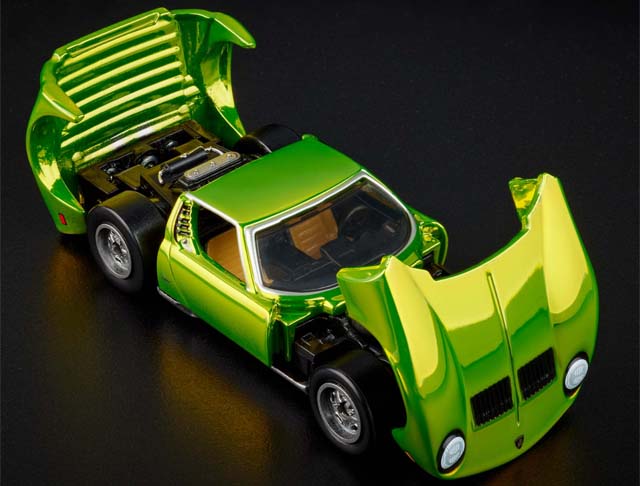 RLC限定の'71 LAMBORGHINI MIURA P400 SV 発売情報＆ 2025年F1キャスト