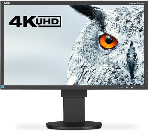 NEC MultiSync EA244UHD 24-Inch 4K Monitor Review | HotHardware