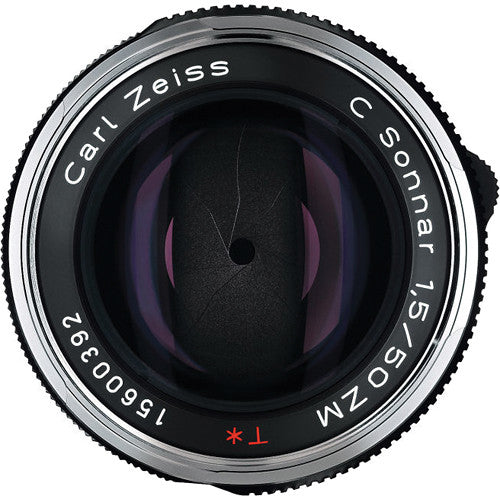 ZEISS C Sonnar T* 50mm f/1.5 ZM Lens (Black) — Hot Rod Cameras